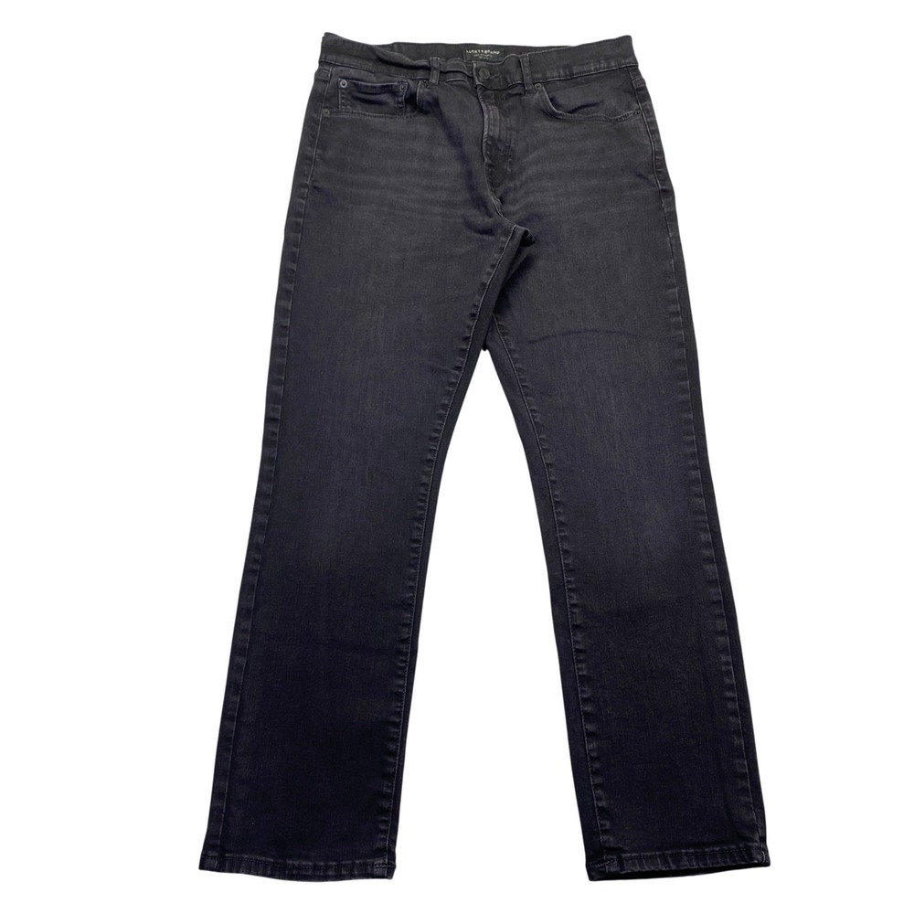 Lucky Brand 410 Athletic Straight Black Jeans Mens Sz 32 7MCC006 Gainesville